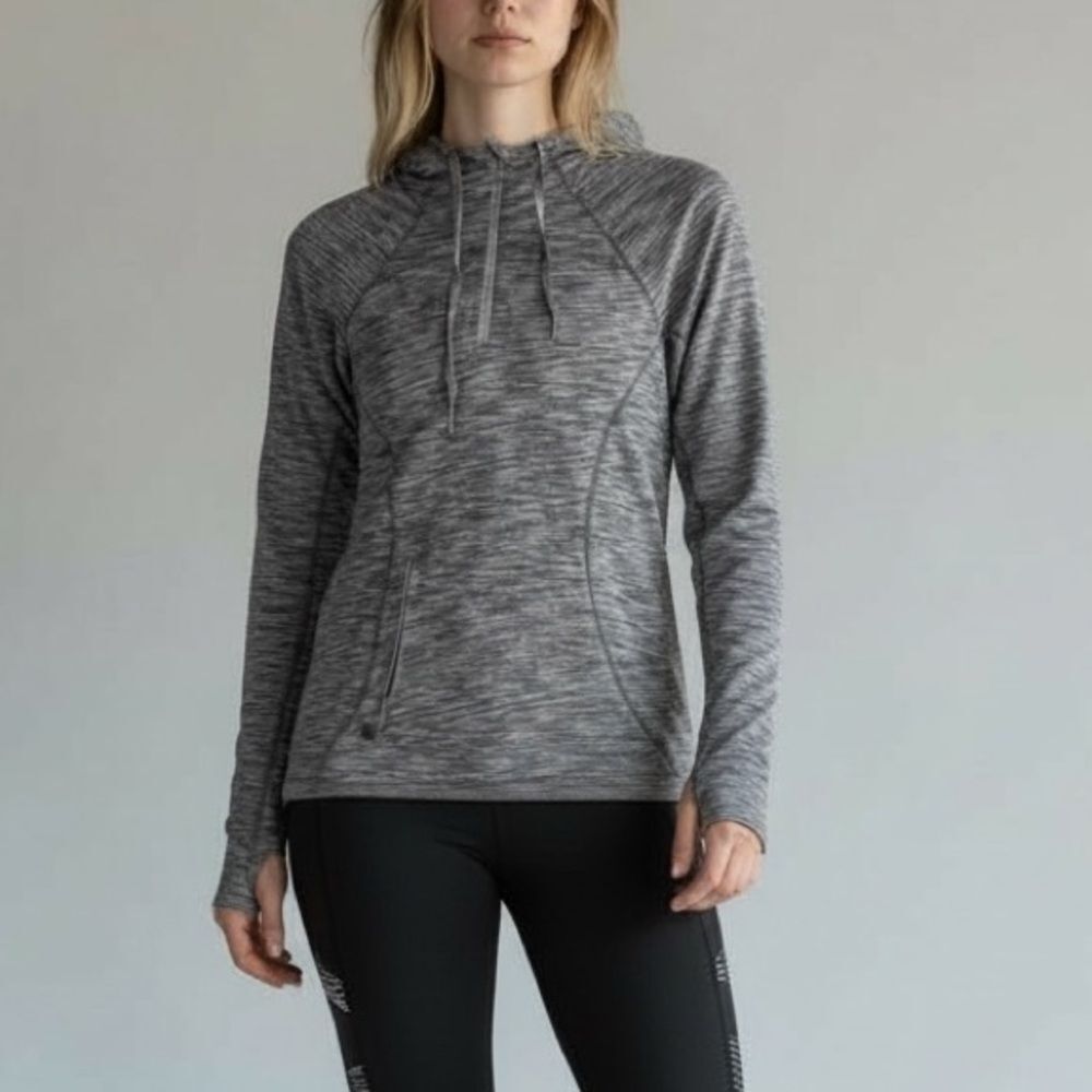 Outdoor Research Women’s Flyway Zip Hoodie Heather Gray Size Small DriRelease